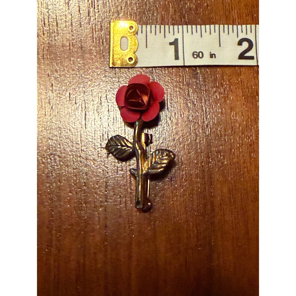 Vintage rose pin